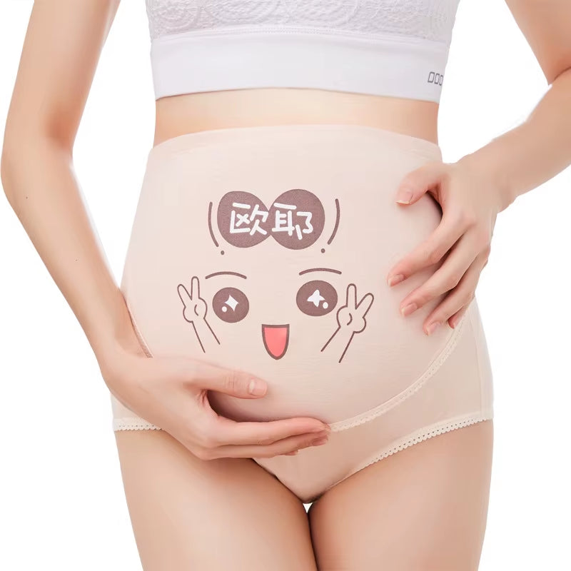 Cotton Panties for Pregnant Maternity Underwear Panty Clothes for Pregnant Women Pregnancy Brief High Waist Maternity Intimates