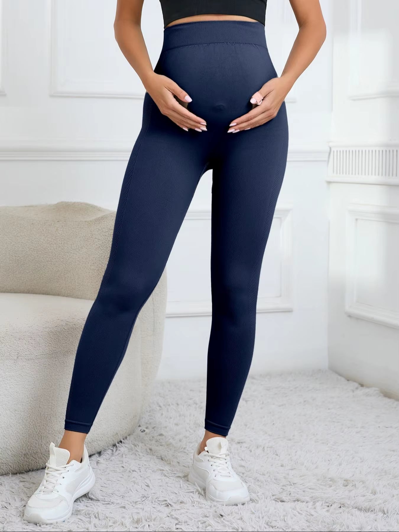 Womens Butterluxe Maternity Leggings over Soft Workout Activewear Yoga Pregnancy