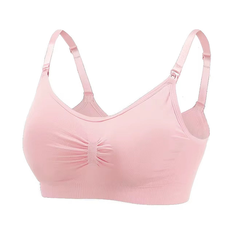 1/3Pcs Breastfeeding Bras Maternity Nursing Bra for Feeding Nursing Underwear Clothes for Pregnant Women Wirefree Breathable Bra