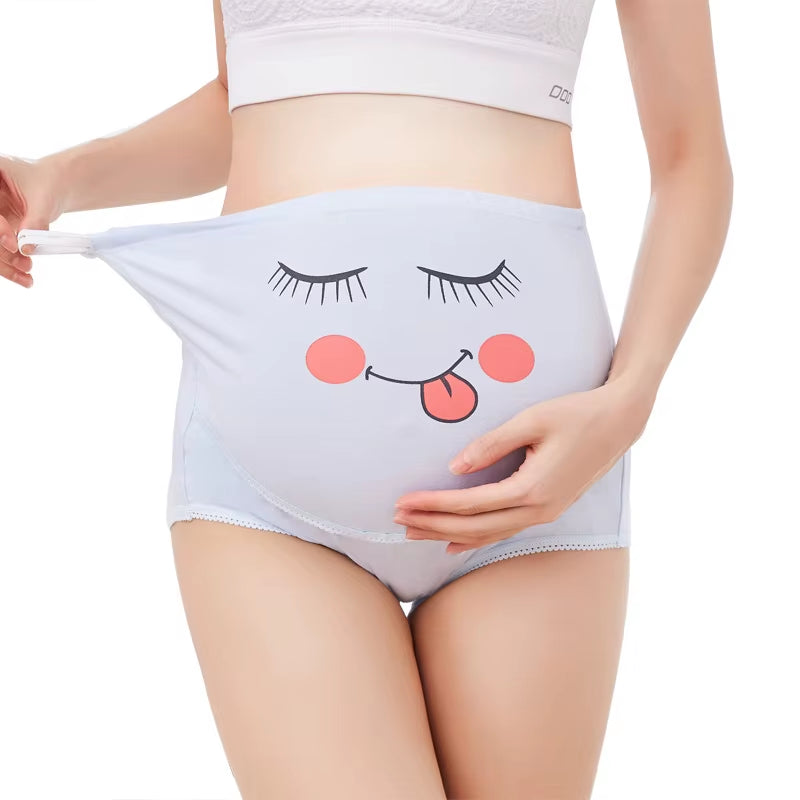Cotton Panties for Pregnant Maternity Underwear Panty Clothes for Pregnant Women Pregnancy Brief High Waist Maternity Intimates