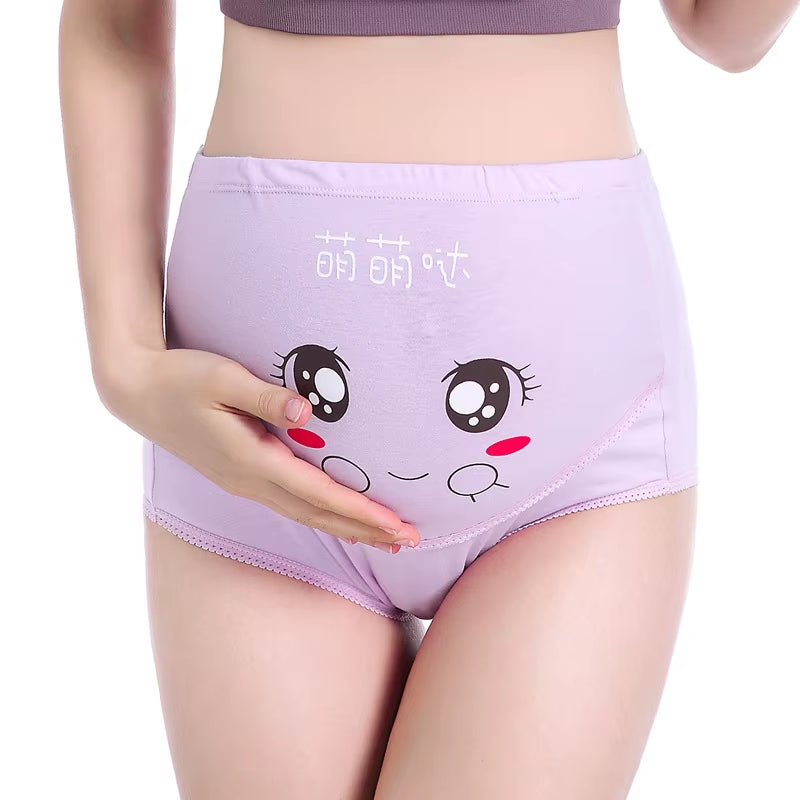 Cotton Panties for Pregnant Maternity Underwear Panty Clothes for Pregnant Women Pregnancy Brief High Waist Maternity Intimates