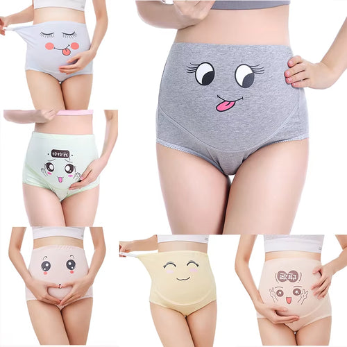 Cotton Panties for Pregnant Maternity Underwear Panty Clothes for Pregnant Women Pregnancy Brief High Waist Maternity Intimates