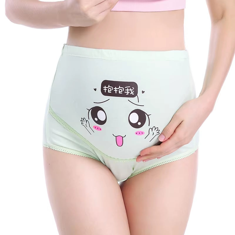 Cotton Panties for Pregnant Maternity Underwear Panty Clothes for Pregnant Women Pregnancy Brief High Waist Maternity Intimates