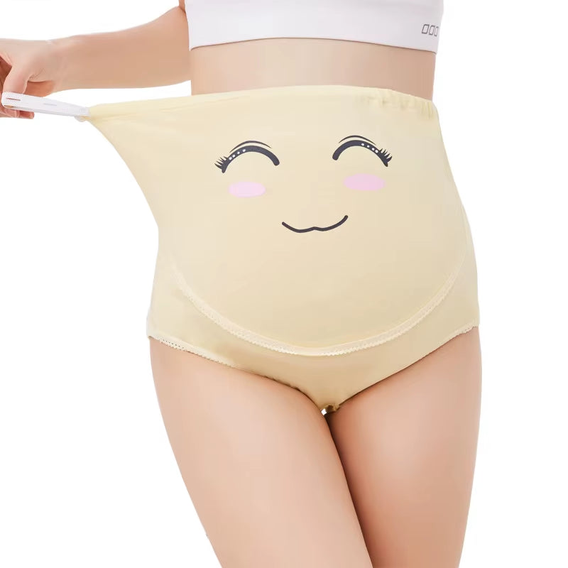 Cotton Panties for Pregnant Maternity Underwear Panty Clothes for Pregnant Women Pregnancy Brief High Waist Maternity Intimates